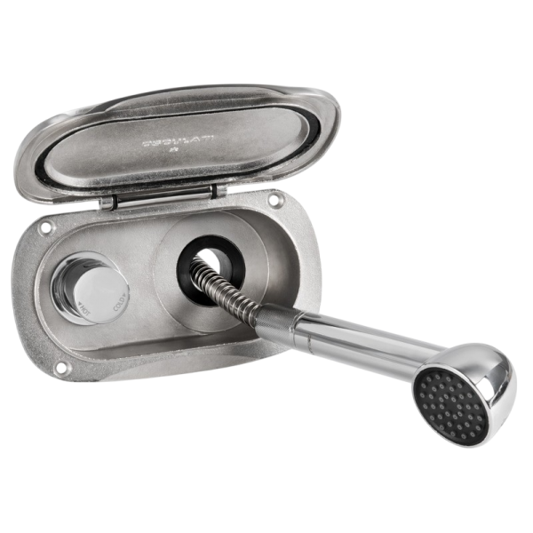 Doccia a ponte Elissa dusche Keji II Tubo flessibile in acciaio inox da 4 m - N°6 - comptoirnautique.com