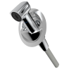 Douche Saturn mitigeur vertical chromé