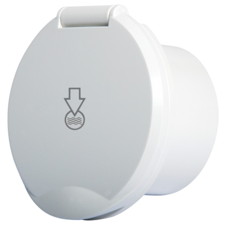 Prise d'eau douce blanc Heavy Duty Classic EVO OSC-16.445.53 Osculati