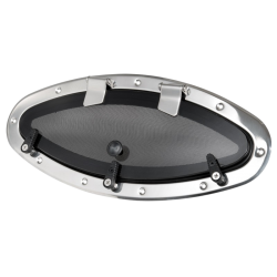 Visor elíptico AISI316...