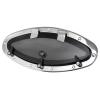 Elliptical sightglass AISI316 BOMAR Flagship 460x200mm - N°1 - comptoirnautique.com