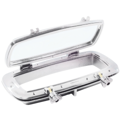 White stainless steel...