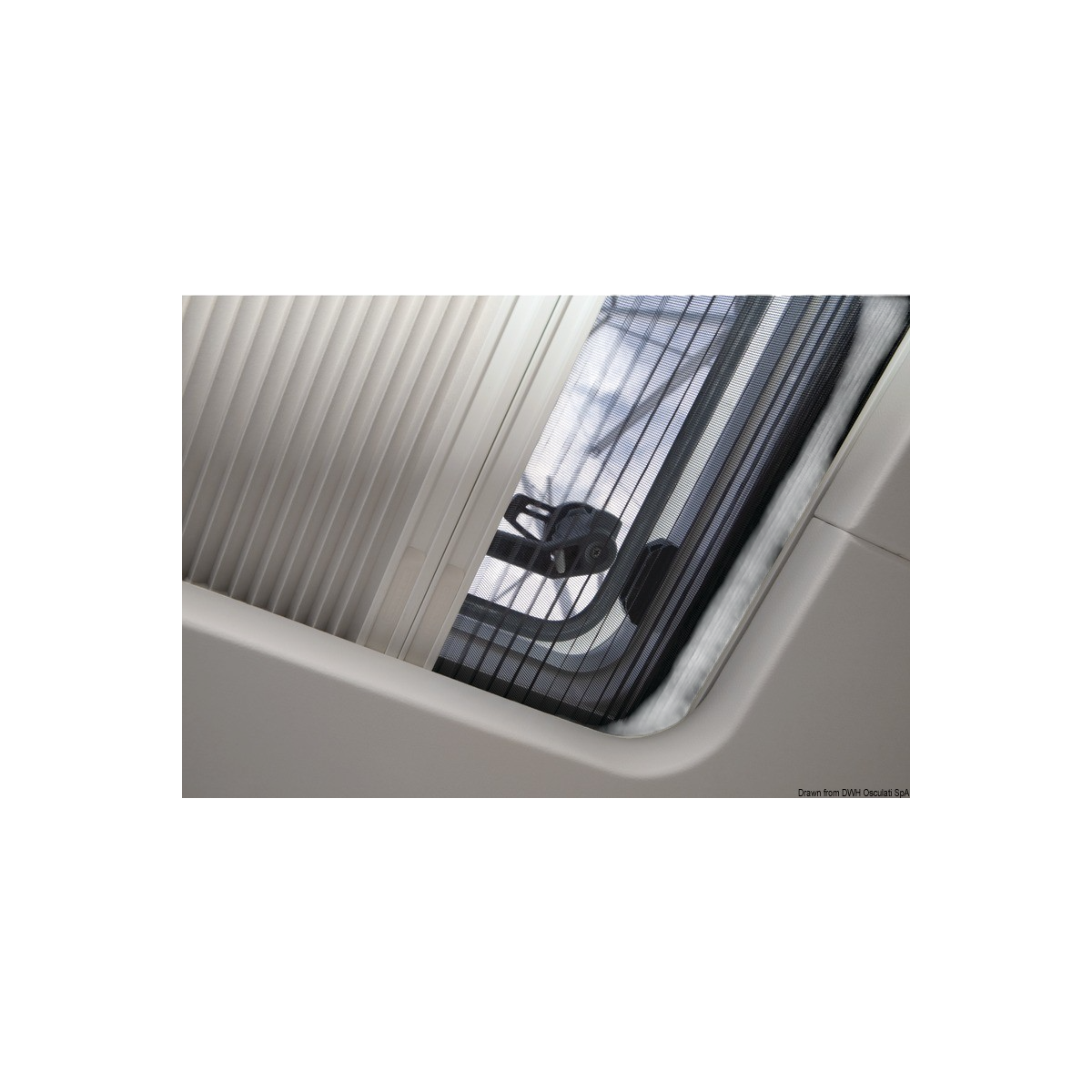 OCEANAIR SkyScreen Pleated pour Lewmar 44 OSC-19.803.44 OceanAir