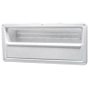 White ABS side pocket 540 x 244 x 120 mm