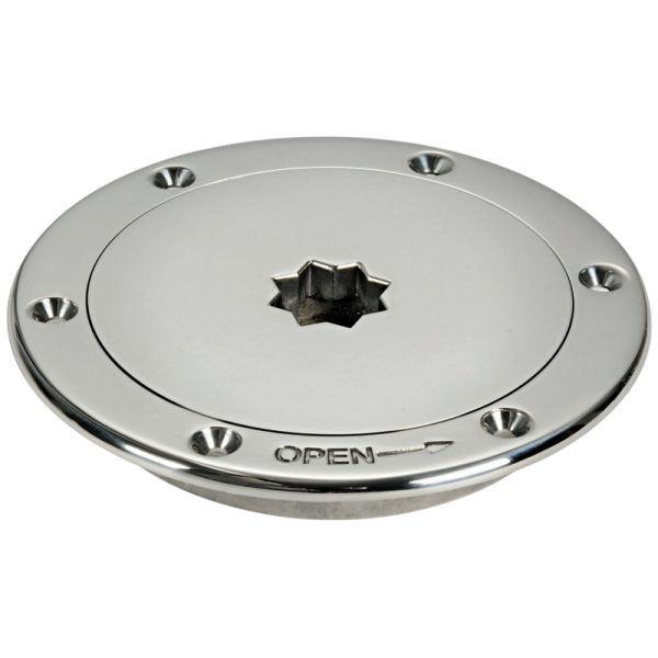 Inspection hatch AISI 316 passage 95 mm - N°4 - comptoirnautique.com