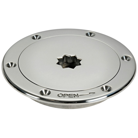 Trappe d'inspection AISI 316 passage 120 mm OSC-20.100.40 Osculati