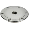 Trappe d'inspection AISI 316 passage 120 mm