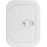 White anti-slip inspection hatch 280x380 mm