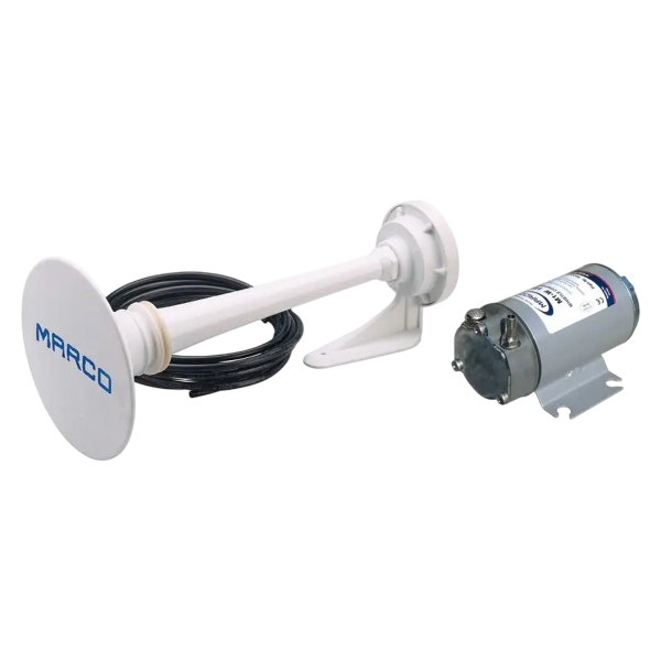RINA-approved 24V white boat horn 12 to 20m - N°2 - comptoirnautique.com