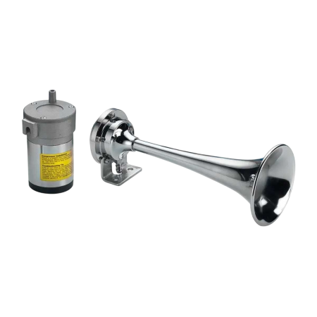 Avertisseur chromé avec 1 klaxon 120 dB 12V OSC-21.442.12 Osculati
