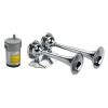 Avertisseur chromé avec 2 klaxons 120 dB 24V OSC-21.443.24 Osculati - N°1 - comptoirnautique.com