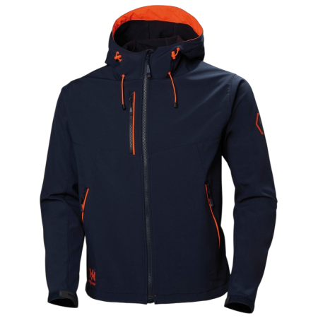Veste HH Chelsea Evo Hooded Softshell navy bleu XXL OSC-24.509.15 Helly Hansen