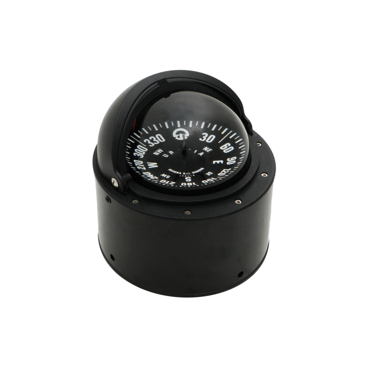 Compas 4" RIVIERA AV rose noire/boîtier noir OSC-25.022.10 Riviera