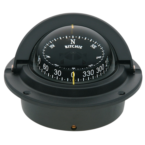 RITCHIE Voyager 3" built-in compass black/black - N°3 - comptoirnautique.com