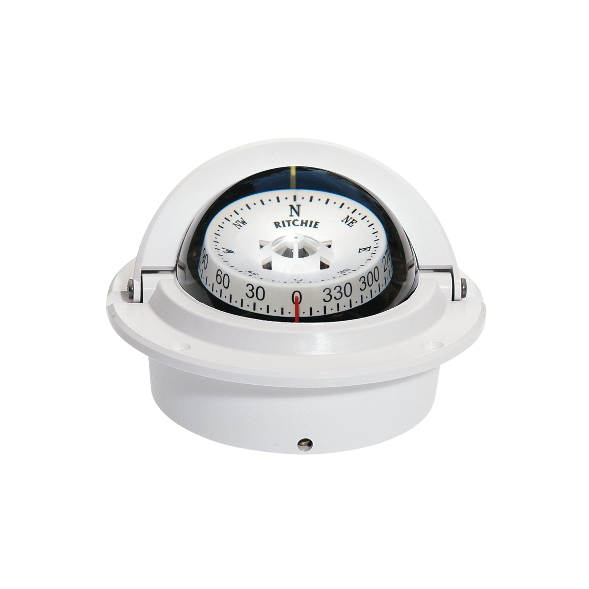 Compas encastrement RITCHIE Voyager 3" blanc/blanc OSC-25.082.02 Ritchie Navigation