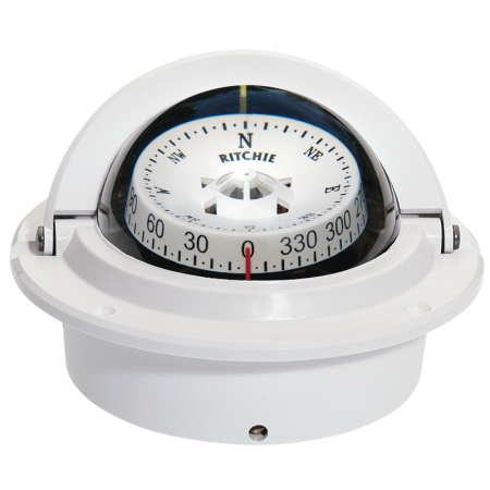 Compas encastrement RITCHIE Voyager 3" blanc/blanc OSC-25.082.02 Ritchie Navigation