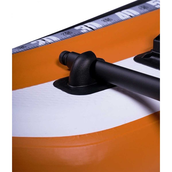 Float tube Flatform orange barre - N°23 - comptoirnautique.com
