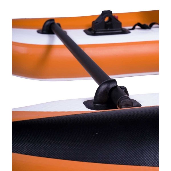Float tube Flatform orange barre - N°24 - comptoirnautique.com