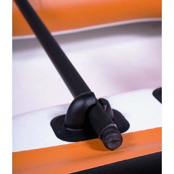 Float tube Flatform orange barre - N°25 - comptoirnautique.com