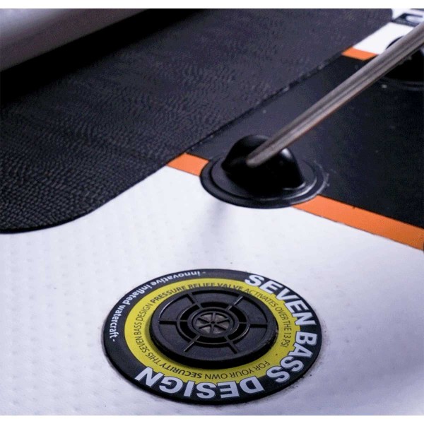 Float tube Flatform orange valve - N°14 - comptoirnautique.com