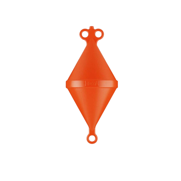 Biconic orange buoy 32 x 80 cm - N°2 - comptoirnautique.com
