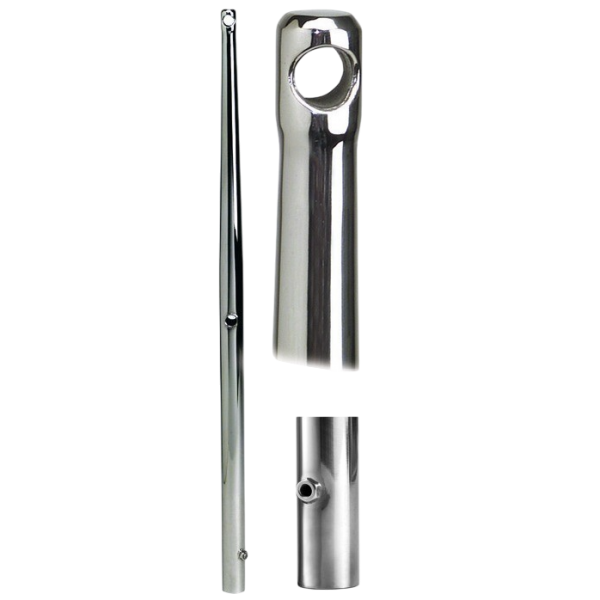 Candlestick AISI 316 ORC 625 mm regulation model - N°2 - comptoirnautique.com