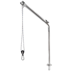 Bossoir pivotant inox OSC-42.352.01 Osculati
