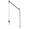 Bossoir pivotant inox