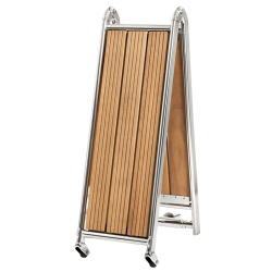 Passerelle pliable AISI316/iroko 160 cm OSC-42.643.01 Osculati