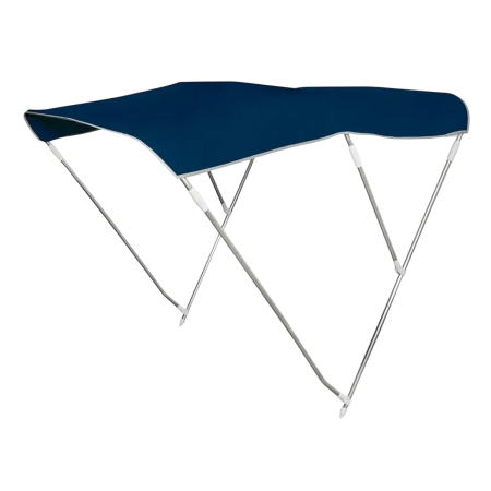 Taud alu pliable 3 arceaux Ø 22 mm 200/210 cm bleu navy OSC-46.908.33 Osculati