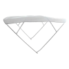 Taud alu 4 arceaux Bimini Depth blanc OSC-46.918.02 osculati - N°1 - comptoirnautique.com