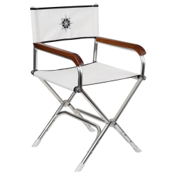 Diector white folding chair