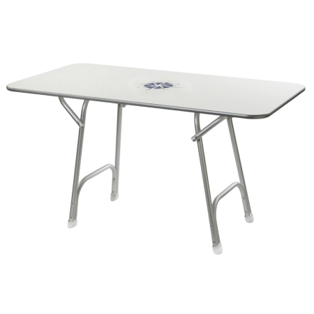 Table pliante haute qualité rectangulaire 130x73cm OSC-48.354.07 Osculati