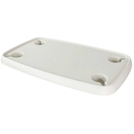 Table matériau composite rectangulaire blanc 760x460 mm OSC-48.417.52 Osculati