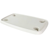 Table matériau composite rectangulaire blanc 760x460 mm