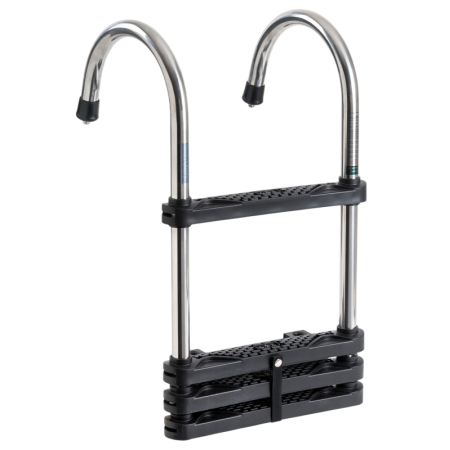 Echelle eco télescopique dépliée 1170 mm - repliée 705 mm OSC-49.527.04 Osculati