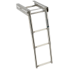 Standard AISI316 3-step telescopic retractable ladder - N°1 - comptoirnautique.com
