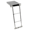 Escalera escamoteable estándar AISI316 de 3 peldaños