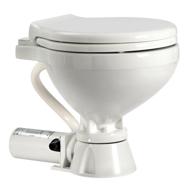 WC électrique compact siège plastique 24 V OSC-50.207.24 Osculati - N°1 - comptoirnautique.com