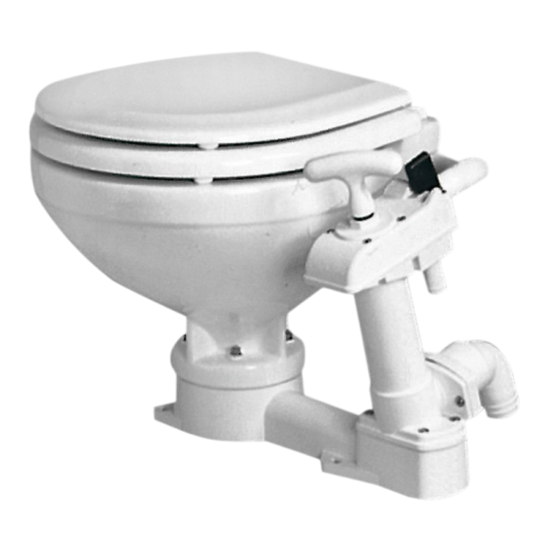 WC manuel compact siège en bois OSC-50.207.25 Osculati - N°1 - comptoirnautique.com