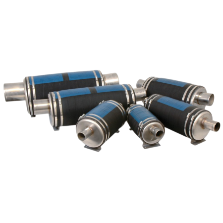 Silencieux d'échappement Ø 40 mm OSC-51.390.01 Osculati