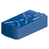 Gasoline fuel tank in cross-linked polyethylene 198 Litres
