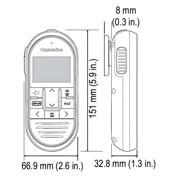 Kit de deuxième station filaire Ray90 - N°2 - comptoirnautique.com