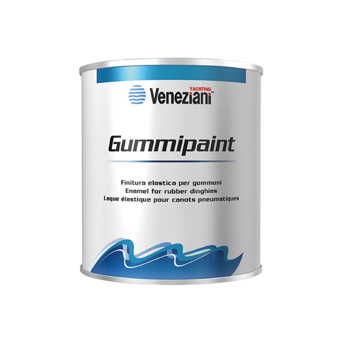 Antifouling élasti.VENEZIANI Gummipaint noir 0,5l OSC-65.009.12NE Veneziani