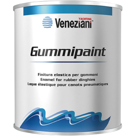 Antifouling élasti.VENEZIANI Gummipaint noir 0,5l OSC-65.009.12NE Veneziani