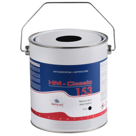 Antifouling à matrice dure HM Classic 153 noir 2,5 lOSC-65.611.23 Osculati