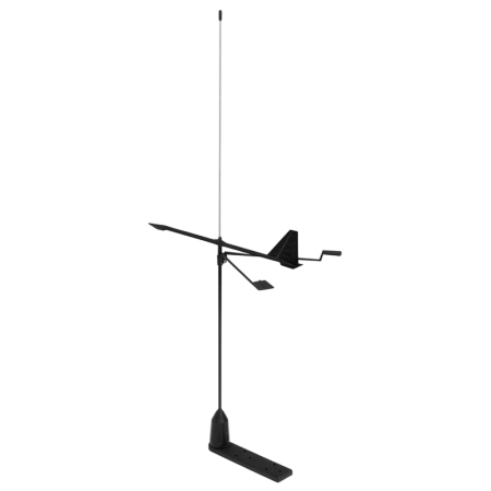Antenne VHF YHK V-Tronix avec girouette SHK-YHK Sheakspeare