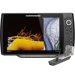 Helix 12 G4N CHIRP MEGA SI+ + sonde tableau arrière - Reconditionné H12G4N-CMSI+TA-R Humminbird