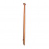 6 X WOODEN FLAGPOLE L.600 D.22