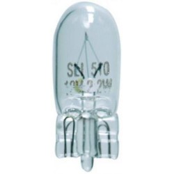Lampe wedge base rouge 24V...